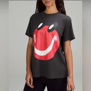Lululemon All Yours T-Shirt *Graphic in Graphite Grey